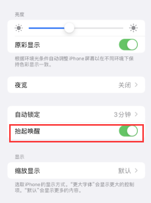 涡阳苹果授权维修站分享iPhone轻点无法唤醒怎么办