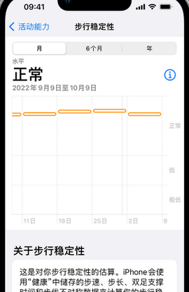 涡阳iPhone手机维修如何在iPhone开启'步行稳定性通知'