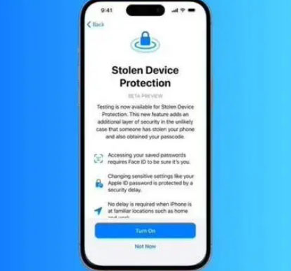 涡阳苹果授权维修店分享被盗设备保护功能开启方法 