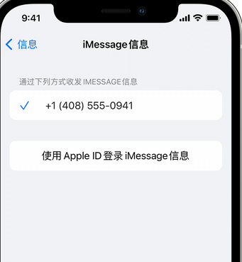 涡阳apple维修iPhone上无法正常发送iMessage信息 