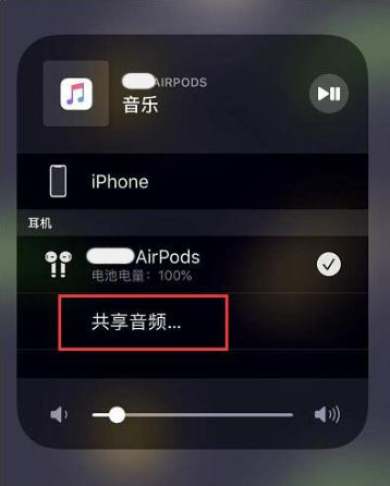 涡阳苹果14音频维修点分享iPhone14音频共享设置方法 