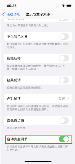 涡阳苹果15维修店分享iPhone 15 Pro系列屏幕亮度 